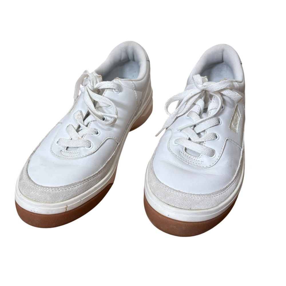 Lacoste x Goop G80 Leather Sneakers white/off white women's‎ size 9